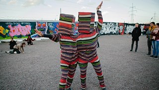 Performative program at the opening of the exhibition