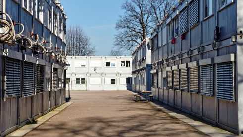 Eine willkommene Abwechslung in der Erstaufnahmeeinrichtung in Hamburg