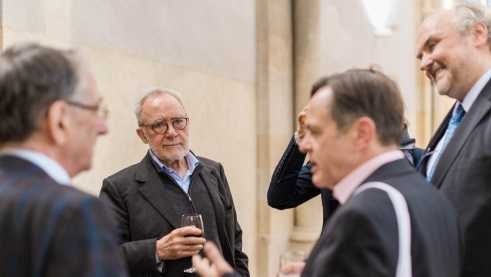Gerhard Richter, Jiří Fajt and Dr. Berthold Franke