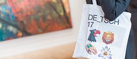 Exhibition of Gerhard Richter at DE_TSCH 2017
