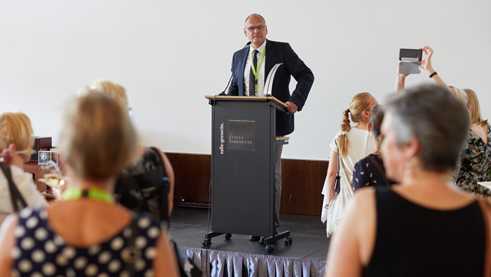 Speech by Johannes Ebert.