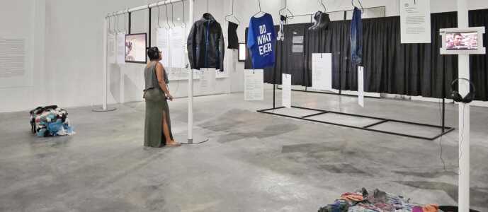 Part of the exhibition