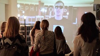 Gäste bei der Performance