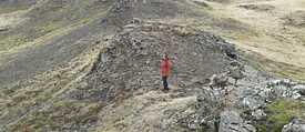 Adriana Altaras in Iceland