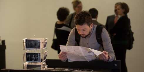 A magazine is also part of the travelling exhibition.
