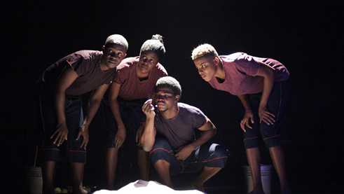 Built on sand: The children’s theatre production Sandscapes.