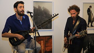 The musicians Ary Sarhan and Miran Gurunian. 