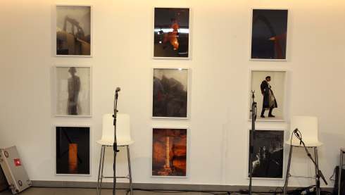 The room before the Opening. 