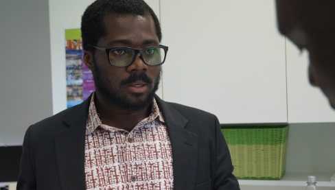 Eugene Amarfio from Ghana.
