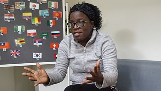 Harriet Matuga from Kenia.