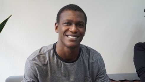 Dominique Gnezele from Ivory Coast.