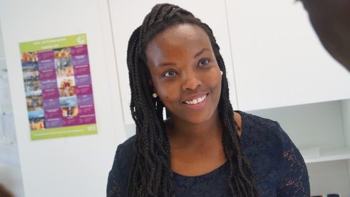 Esther Ndambiri aus Kenia