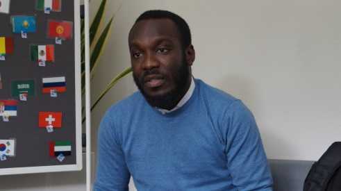 Maurilio Mateus from Angola. 