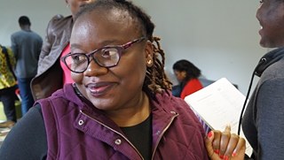 Farirai Mubvuma from Simbabwe.