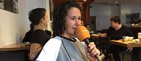Host Sonja Koppitz speaking live from the breakfast table.