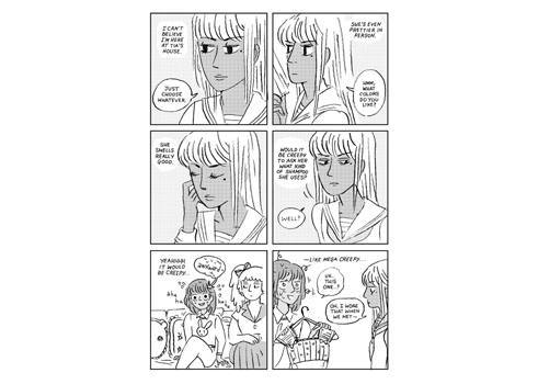 A page from An Nguyen's comic, "Your and My Mistakes."