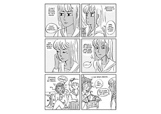 A page from An Nguyen's comic, "Your and My Mistakes."