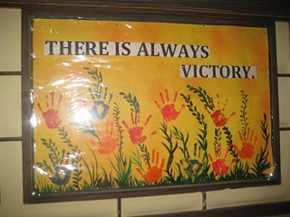 Plakate über Plakate