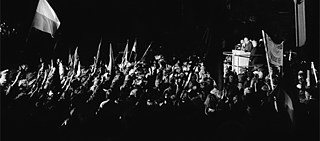 Helmut Kohl in Dresden, 1989
