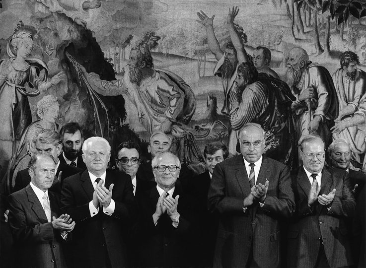 Staatsbesuch Erich Honecker, Bonn, 1987