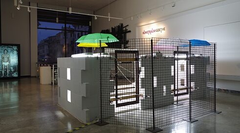 Vom ungewissen Wohnen – Ausstellung im KunstRaum Goethe, 15.02.–29.04.2018