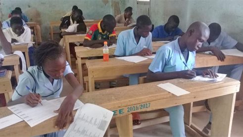 Impression der Prüfungssituation in Kamerun 