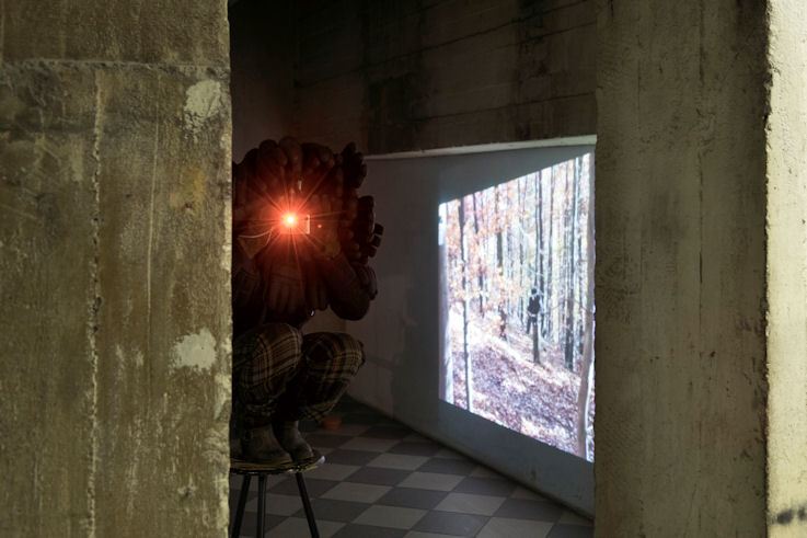 Performance „Capture don`t catch“ der litauischen Künstlerin Patricija Gilytė