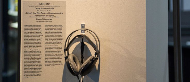 Installation A Study Into 21st Century Drone Acoustics (Ruben Pater)