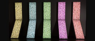 Installation Stelae (Hasan Elahi)