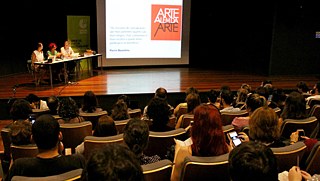 Talk with Bruna Fetter, Maria Amélia Bulhôes, Nei Vargas das Rosa