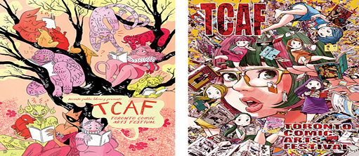 TCAF Offizielles Poster 2018 von Emily Carroll und Inio Asano