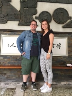 Erinnerungsfoto mit Thomas