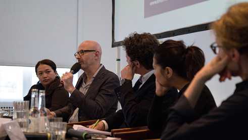 Panel Diskussion auf dem Symposium