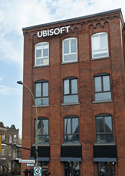 The Ubisoft building in Montreal