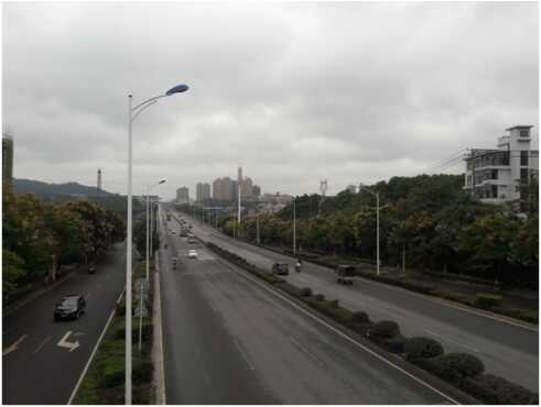 Blick über Zhuzhou