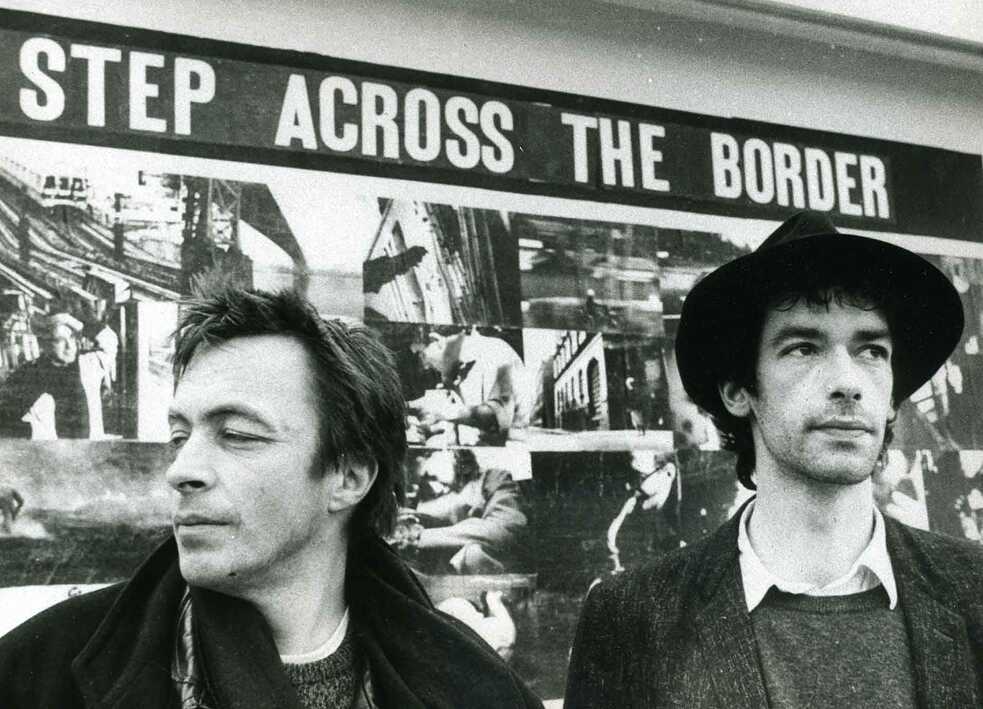 Step across the border