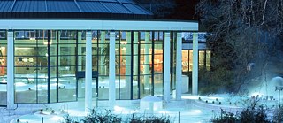 Die nach römischem Vorbild benannte Caracalla-Therme in Baden-Baden, Deutschland.