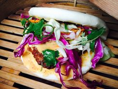 Gua Bao mit Huhn