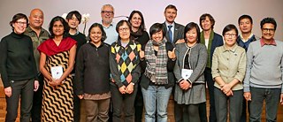 The ten translators at the kick-off meeting in Seoul © Photo: Goethe-Institut Korea/OZAK The ten translators at the kick-off meeting in Seoul