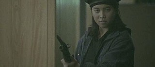 Junge Frau mit Waffe &copy;  Midnight Sun Film Festival Szene aus Nachtwache