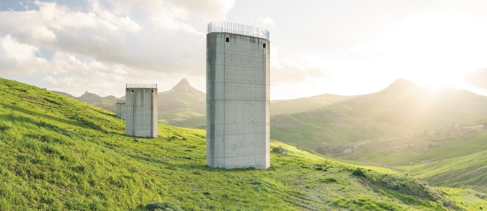 Viadukt Mussomeli, Caltanissetta (Sizilien)