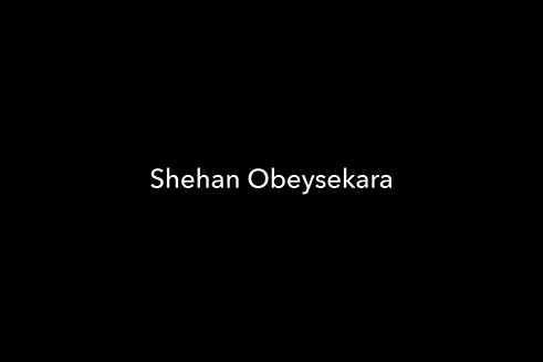 Fotograf Shehan Obeysekera