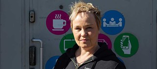 Leena Rusi from the project "Wohnung für alle"