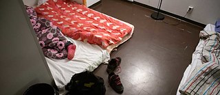 Sininauhasäätiön päiväkeskus Illusia. Päivälepohuone.