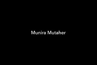 Fotograf Munira Mutaher