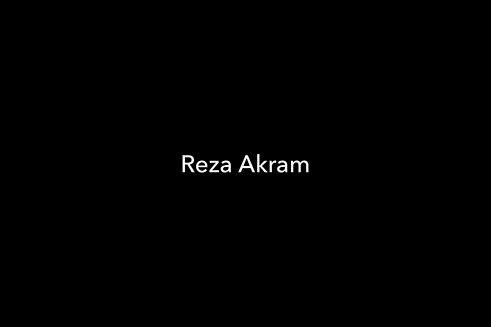 Fotograf Reza Akram