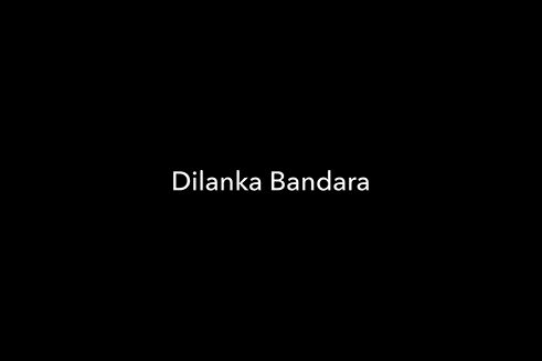 Photographer Dilanka Bandara
