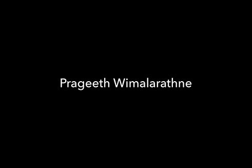 Photographer Prageeth Wimalarathne