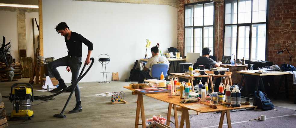 Pilotenkueche studios in Atelierhaus