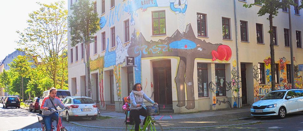 Pöge-Haus in der Hedwigstraße: ein neues Leben für die alte Druckerei